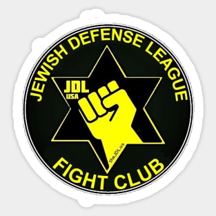 JDL fight club Sticker